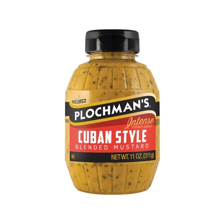 PLOCHMANS 11 oz Cuban Mustard CUBANBARREL11